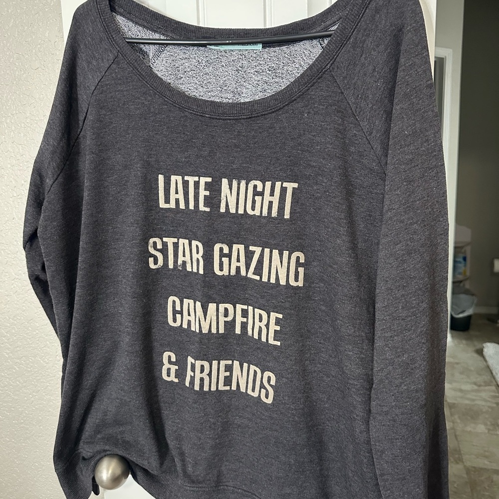 Maurices Charcoal Sweatshirt
